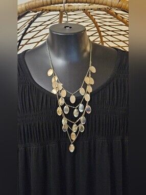Silver Leaf Necklace